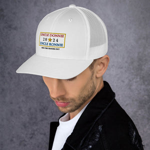 White Uncle Campaign Trucker Hat